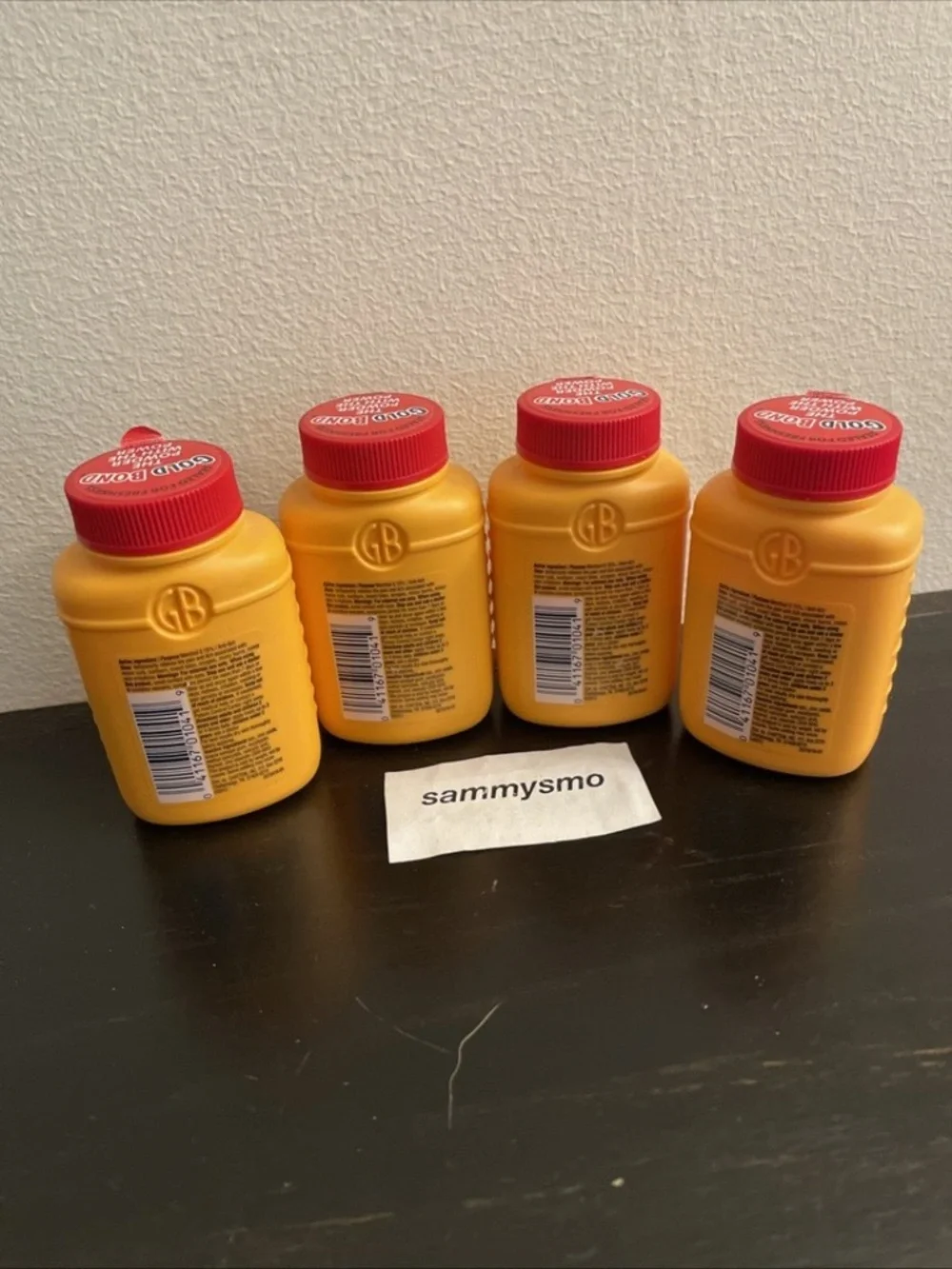 Gold Bond Medicated Original Strength Body Powder 1 oz., x4 With Talc